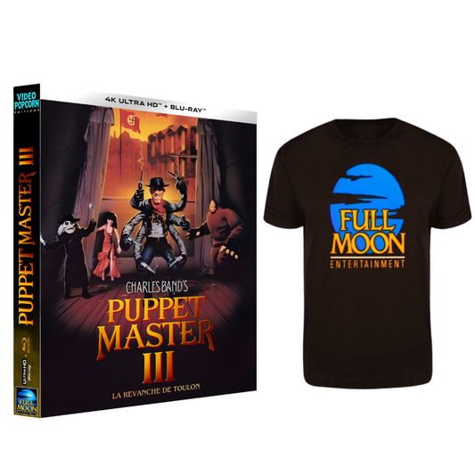 Puppet Master 3 Blu-ray 4K +T-shirt Full Moon