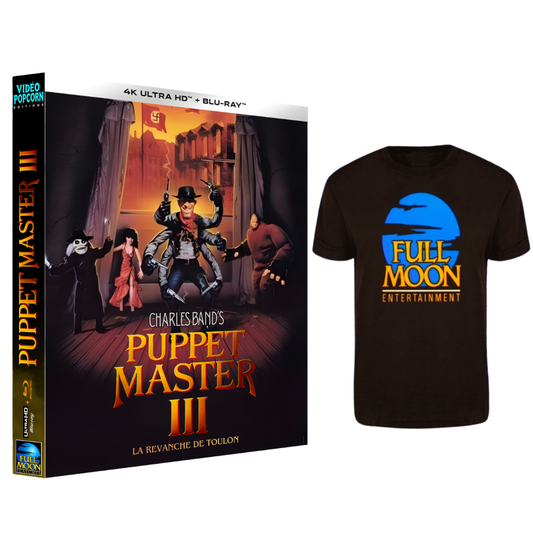 Puppet Master 3 Blu-ray 4K +T-shirt Full Moon