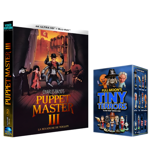 Puppet Master 3 Blu-ray 4K + Figurine Tiny Toys Collector