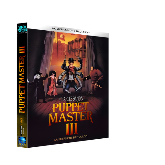 Puppet Master 3: La revanche de Toulon – Blu-ray 4K UHD + Bluray– Édition Collector