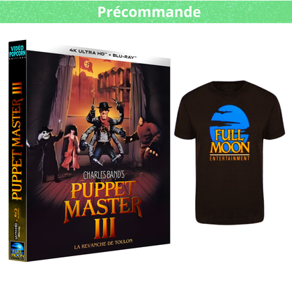 Puppet Master 3 Blu-ray 4K +T-shirt Full Moon–Précommandez maintenant